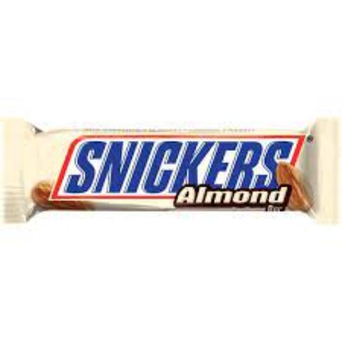 Order Snickers Almond 1.76oz food online from 7-Eleven store, San Juan Capistrano on bringmethat.com