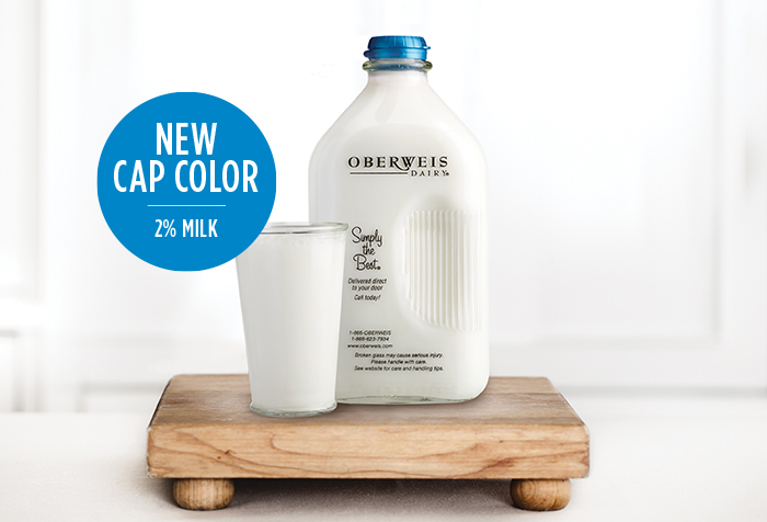 Order Reduced Fat White Milk food online from Oberweis Dairy store, Mokena on bringmethat.com