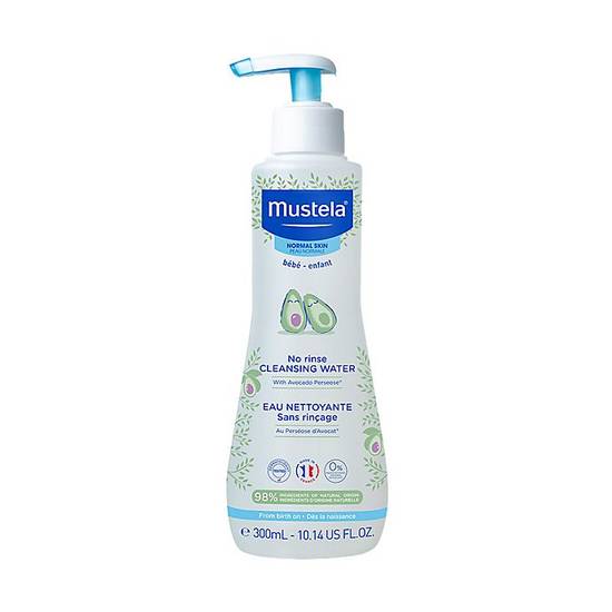 Order Mustela® 10.1 oz. No-Rinse Cleansing Water for Face and Diaper Area food online from Bed Bath & Beyond store, St. Peters on bringmethat.com
