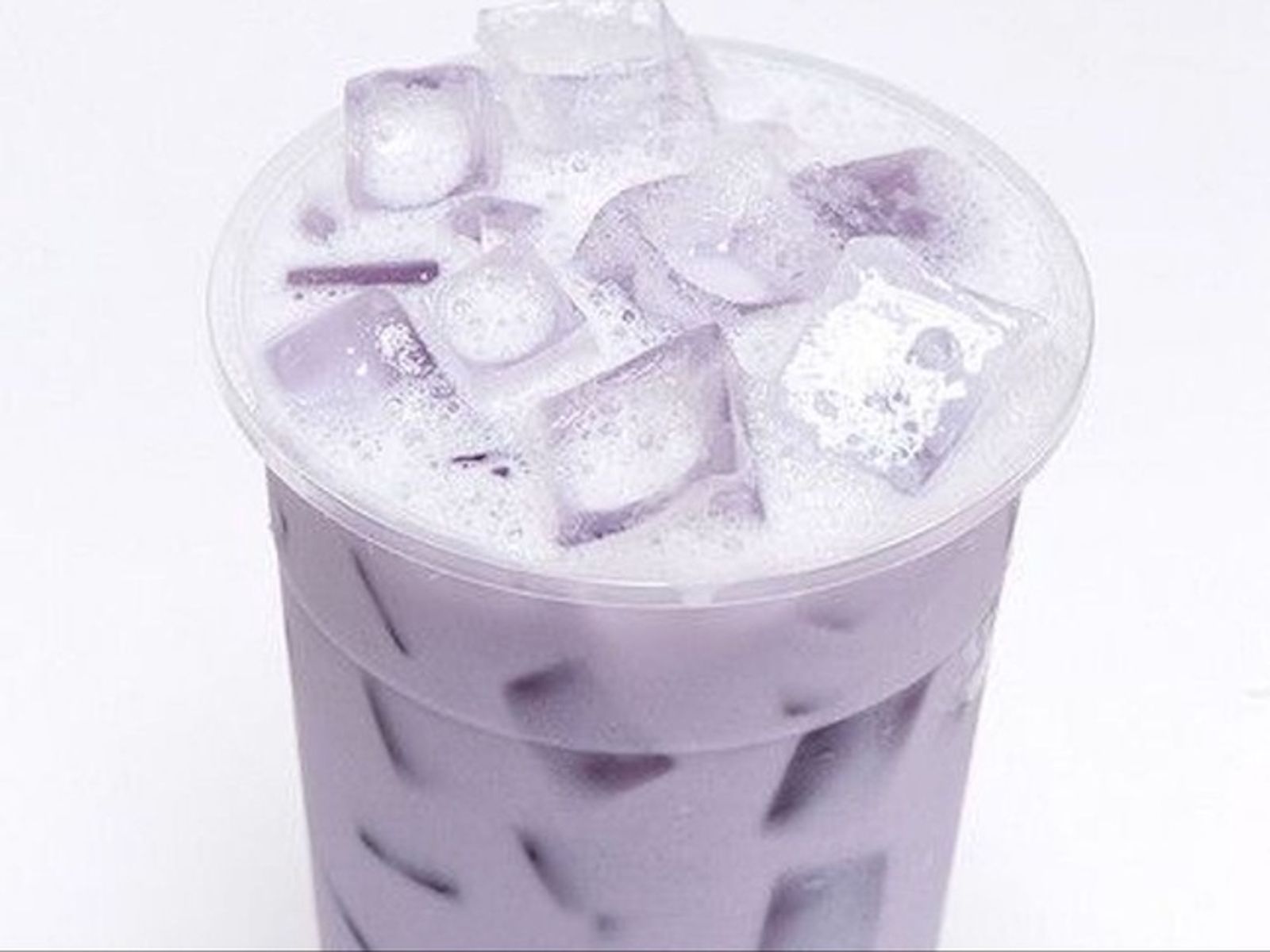 Order Taro Milk Tea food online from T-Swirl Crepe store, New York on bringmethat.com