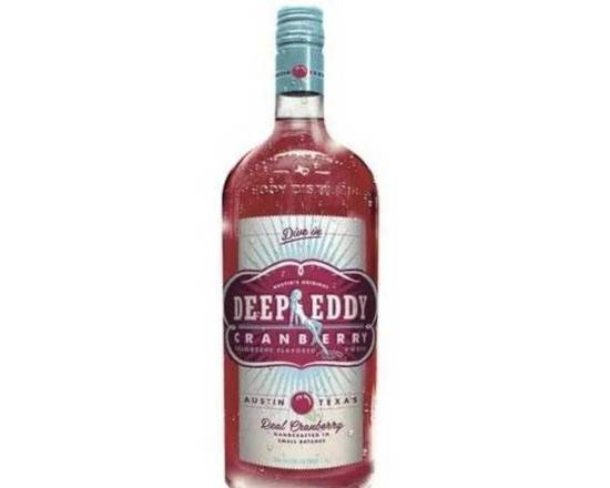 Order Deep Eddy Cranberry, 1.75L vodka (35.0% ABV) food online from Cold Spring Liquor store, Liberty Hill on bringmethat.com