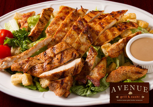Order Grilled Chicken Salad food online from Avenue Grill & Sushi store, Elizabeth on bringmethat.com
