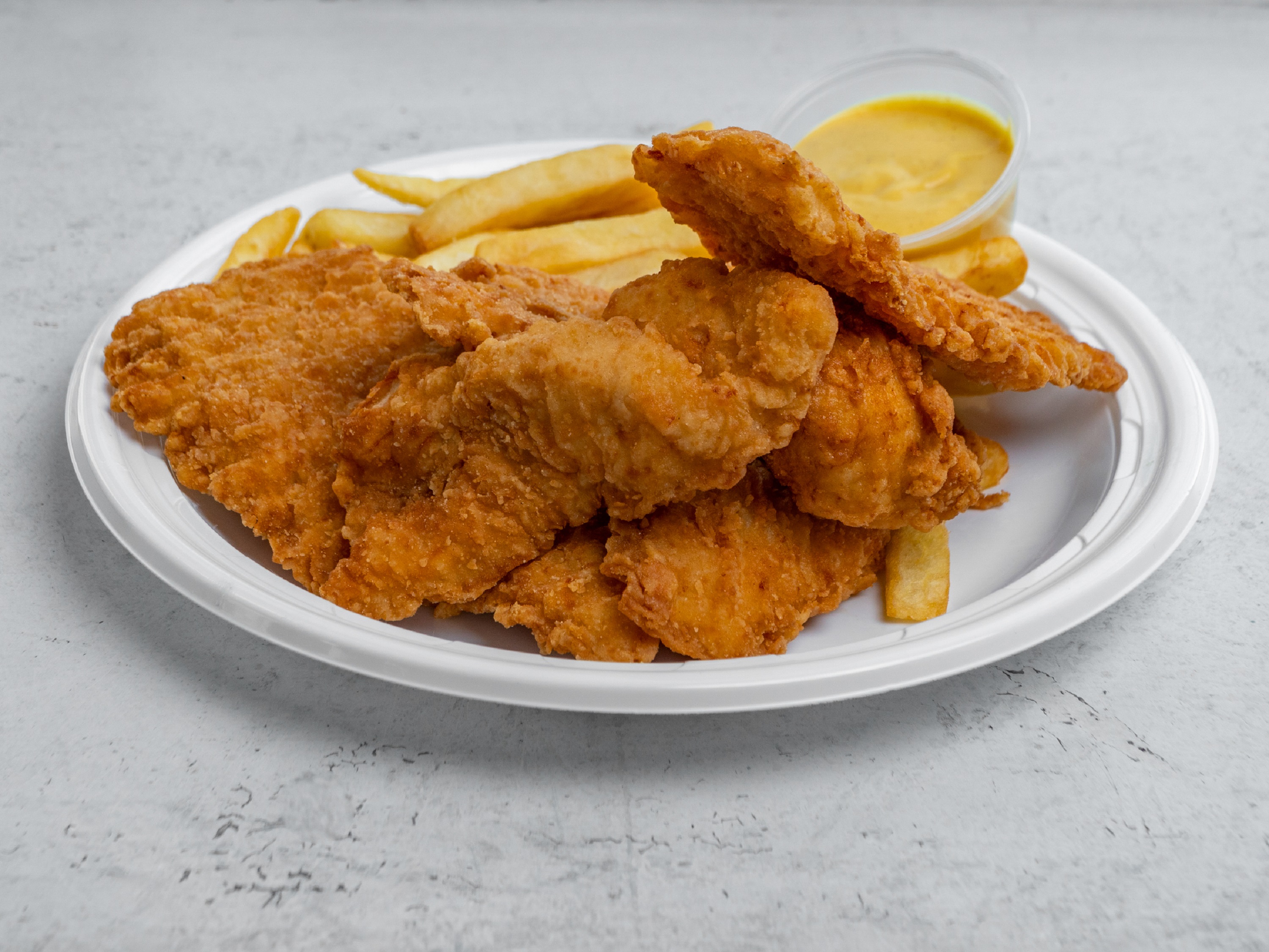 Order Chicken Fingers Platter food online from American wings and pizza store, Baltimore on bringmethat.com