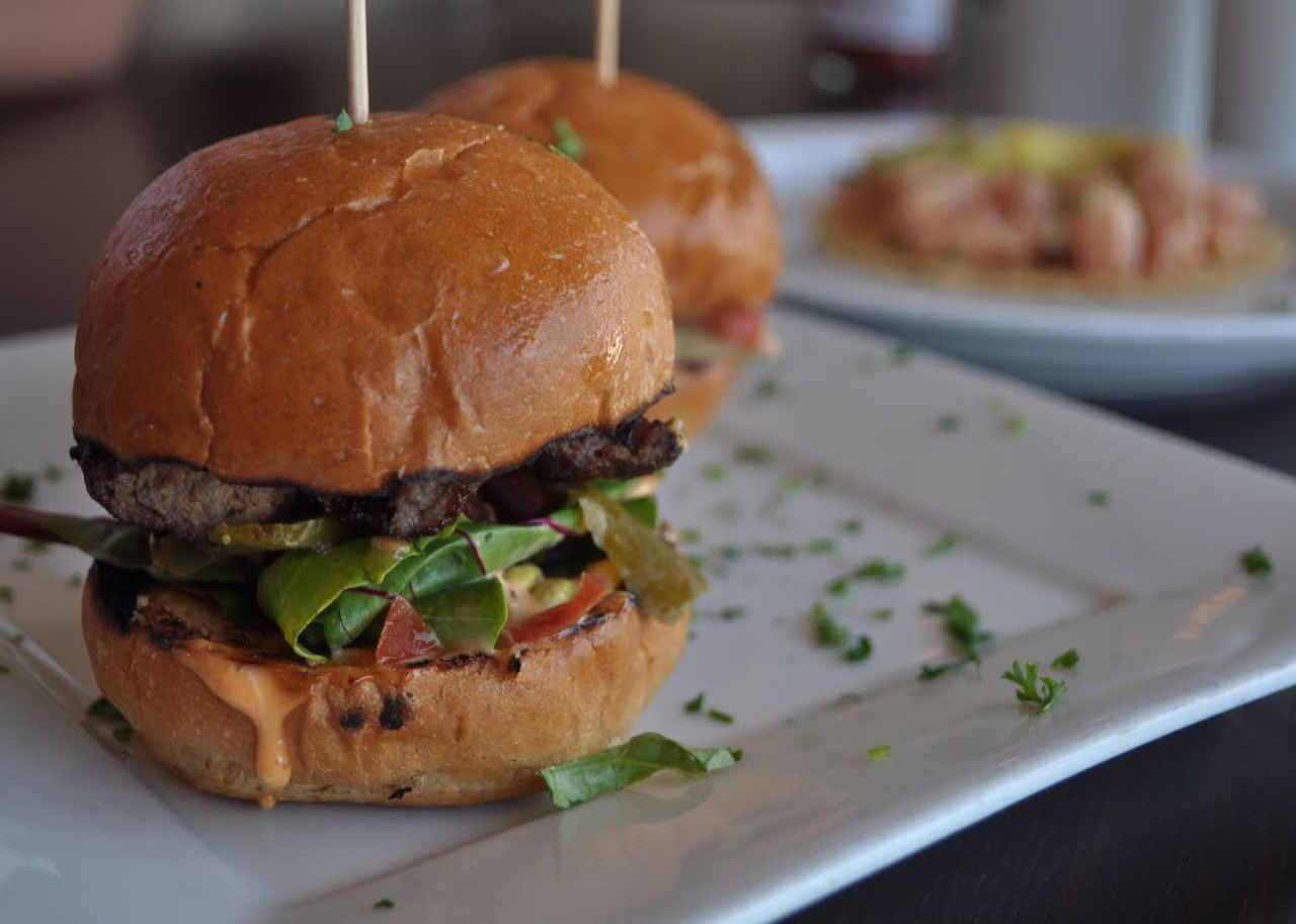 Order Ground Sirloin Slider food online from Off The Boat Fish Grill store, Tustin on bringmethat.com