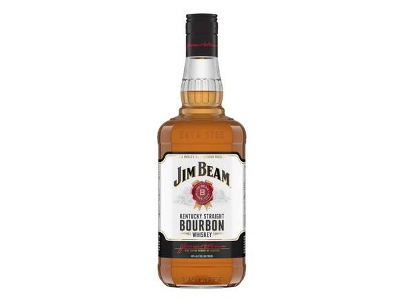 Order Jim Beam Bourbon Whiskey - 1.75L Bottle food online from Josh Wines & Liquors Inc store, New York on bringmethat.com