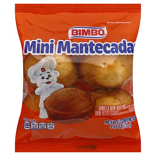 Order Bimbo Mantecadas Mini Muffins food online from Lone Star store, Princeton on bringmethat.com