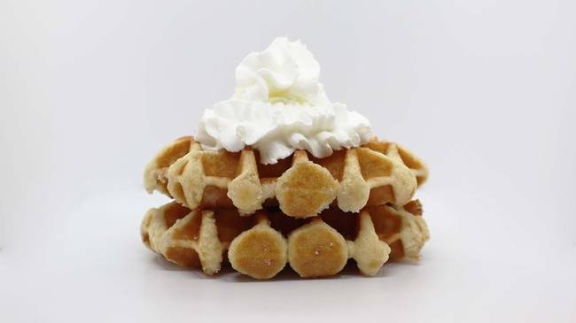 Order Belgian Waffle food online from The Human Bean store, College Place on bringmethat.com