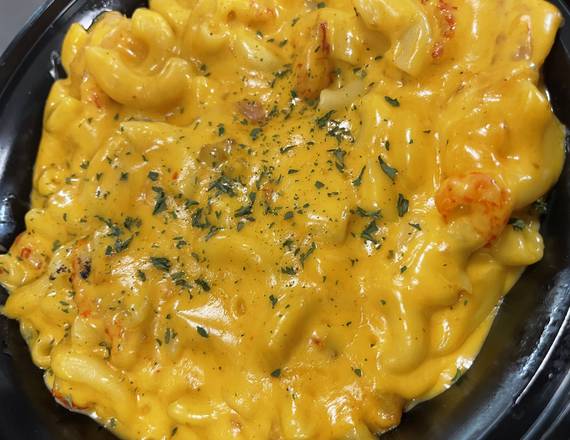 Order Shrimp & Crawfish  Mac & Cheese food online from Da Seafood Connect store, Missouri City on bringmethat.com