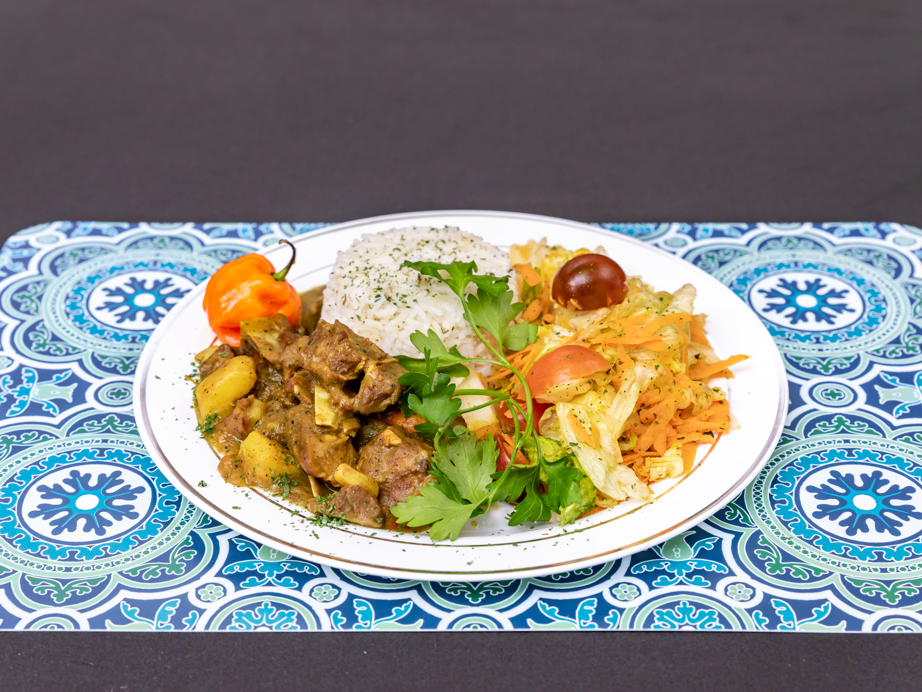 Order Curry Goat (Monday, Wednesday & Friday, Saturday) food online from Avery Place store, Bridgeport on bringmethat.com