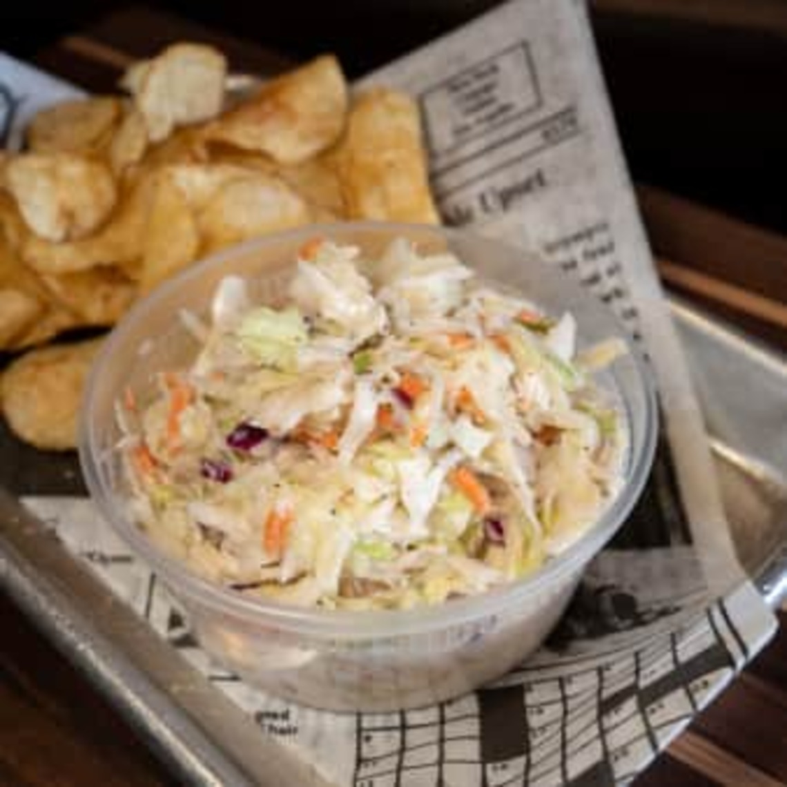 Order Coleslaw food online from Woodchips Express store, Oxford Charter Township on bringmethat.com