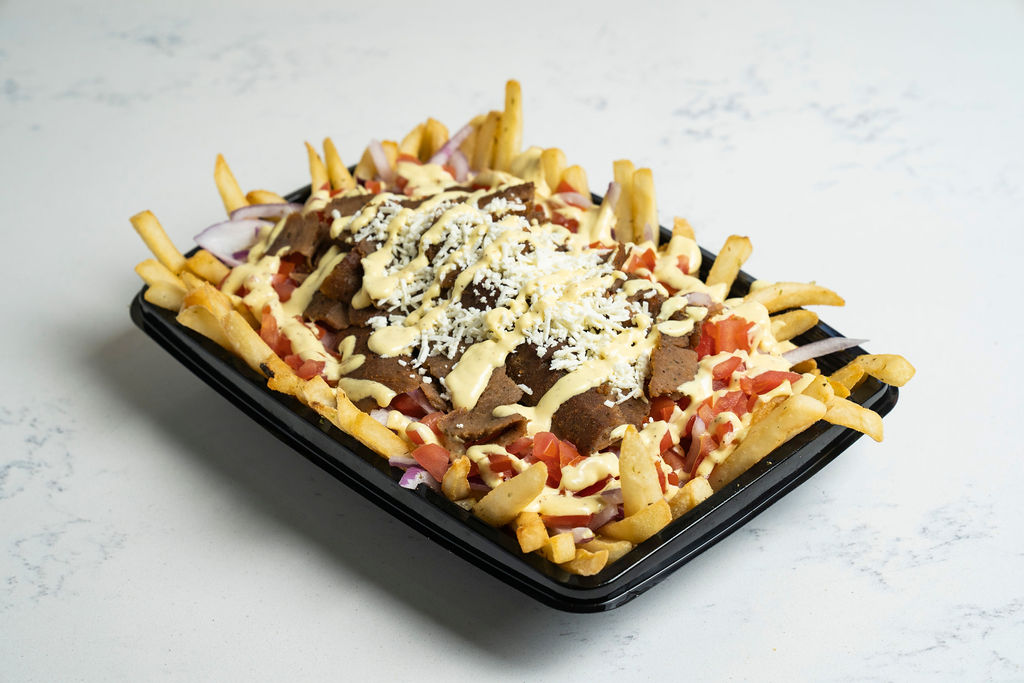 Order Street Fries food online from Apola Greek Grill store, Irvine on bringmethat.com