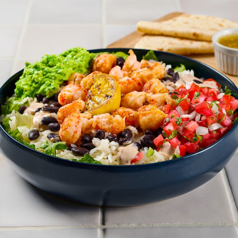 Order Langostino Lobster Bowl food online from Rubio Catering store, Phoenix on bringmethat.com