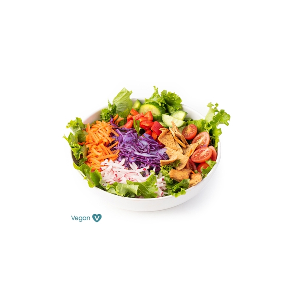 Order Garden Side Salad food online from Calif. Chicken Cafe store, Encino on bringmethat.com