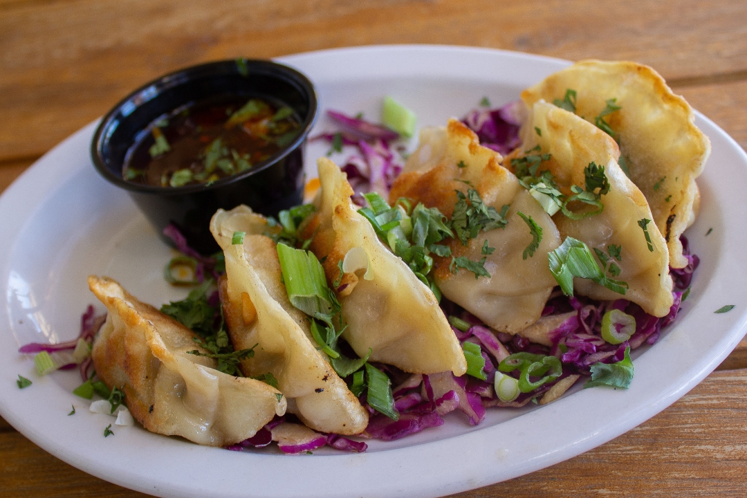 Order Potstickers food online from Big Dog's Brewing Company store, Las Vegas on bringmethat.com