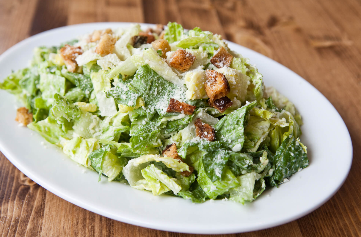Order Classic Caesar Salad food online from Harlem Pizza Co store, New York on bringmethat.com