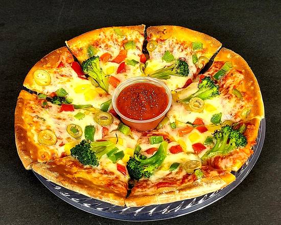 Order Vegetables Pizza 10" food online from Sweet Expressions Monsey store, Ramapo on bringmethat.com