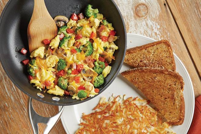 Order B.Y.O. Scramble food online from Shari'S Cafe store, Red Bluff on bringmethat.com