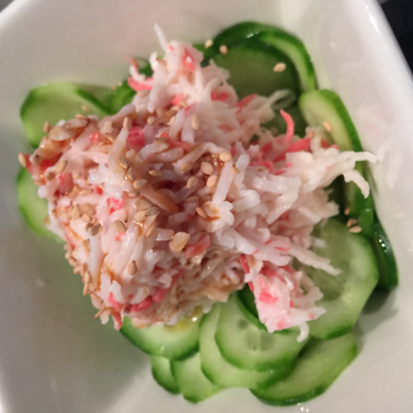 Order Cucumber and Crab Salad food online from Sister Sushi store, Moorpark on bringmethat.com