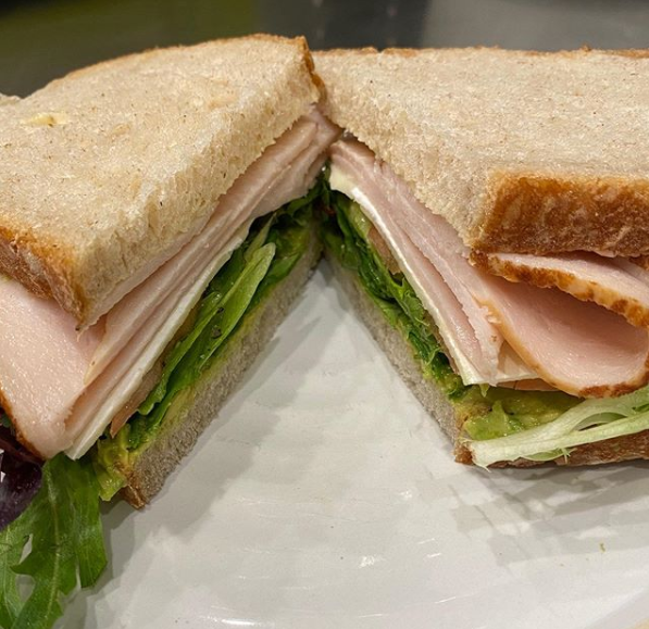 Order Smoked Turkey Sandwich food online from Beach Cities Cafe store, Redondo Beach on bringmethat.com