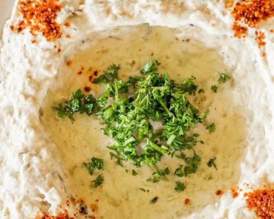 Order Baba Ghanouj food online from GOLDEN GRILL AUTHENTIC LEBANESE CUISINE store, Fresno on bringmethat.com