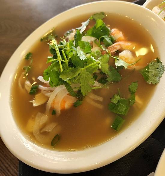 Order P17 Seafood Pho food online from Happy Pho Time store, Bonney Lake on bringmethat.com