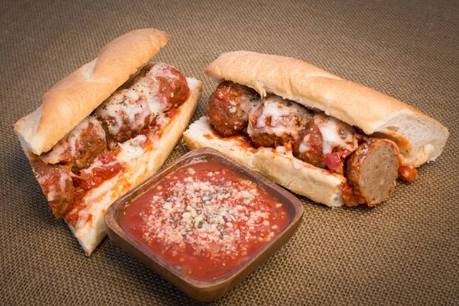 Order Meatball Parmigiana Sub food online from Pizza Express store, Albany on bringmethat.com