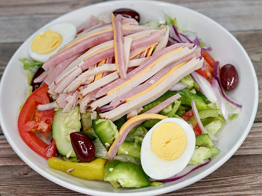 Order Chef's Salad food online from Dengeos store, Glenview on bringmethat.com