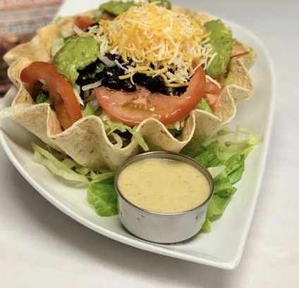 Order Taco Salad food online from Pita Grill store, New York on bringmethat.com