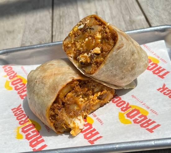 Order Breakfast Burrito food online from Taco Rock store, Falls Church on bringmethat.com