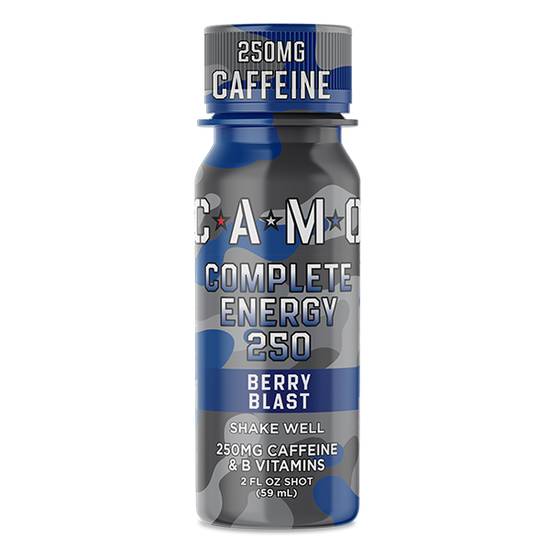 Order Camo Berry Blast Energy Shot 2oz food online from Casey store, Xenia on bringmethat.com