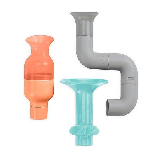 Order Boon® TUBES 3-Piece Plastic Bath Toy Set food online from Buybuy Baby store, Franklin on bringmethat.com