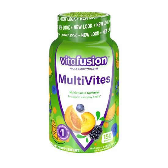 Order Vitafusion MultiVites Gummy Vitamins (150 ct) food online from Rite Aid store, Palm Desert on bringmethat.com
