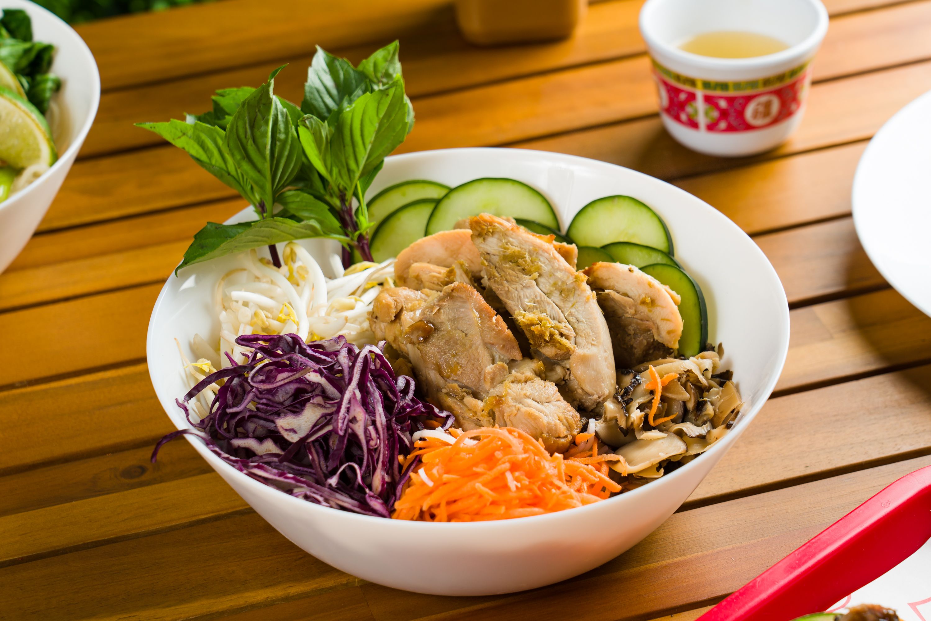 Order Lemongrass Chicken Vermicelli Bowls food online from Lucy's Vietnamese Kitchen store, Brooklyn on bringmethat.com