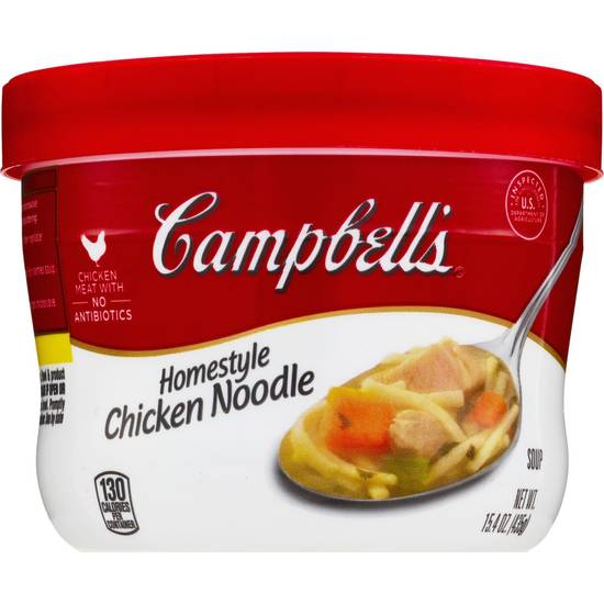 Order Campbell's Homestyle Chicken Noodle Microwavable Soup Bowl, 14.4 OZ food online from Cvs store, PHOENIX on bringmethat.com
