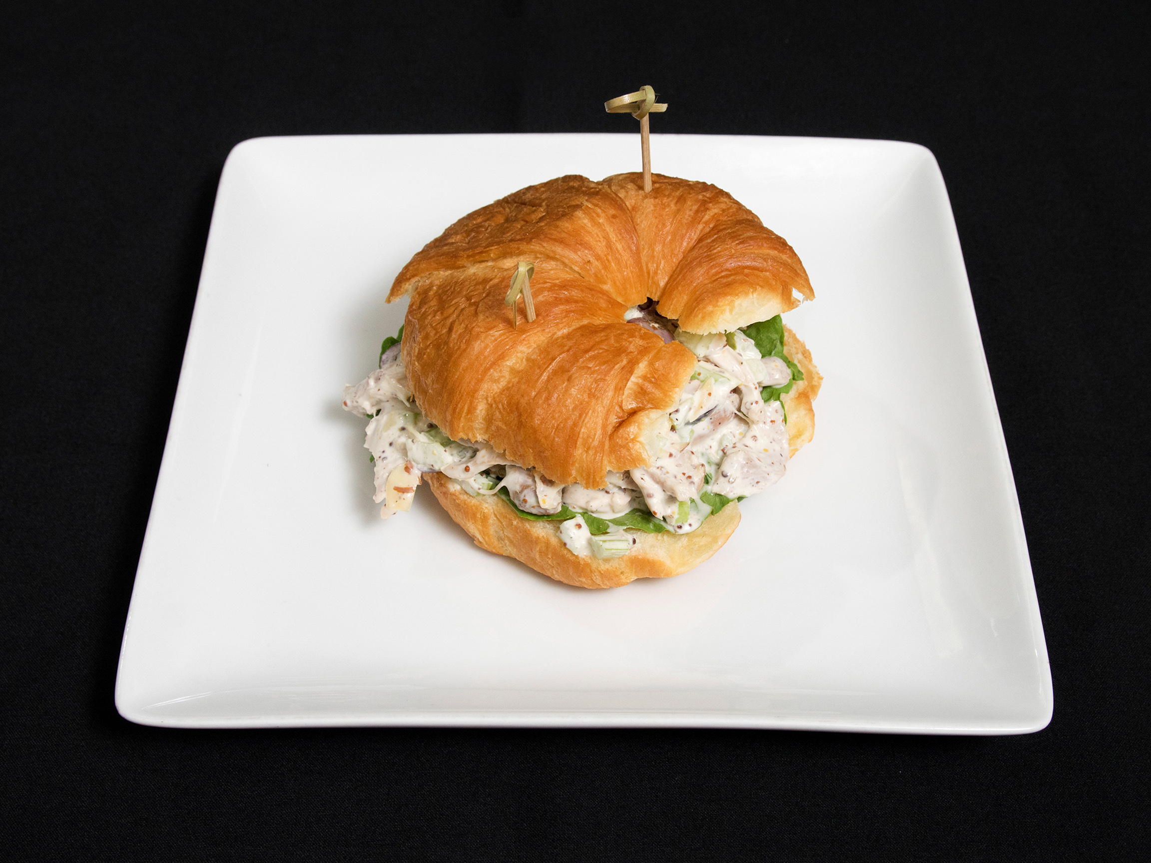Order Country Chicken Salad Croissant food online from Spice & Soul store, San Diego on bringmethat.com