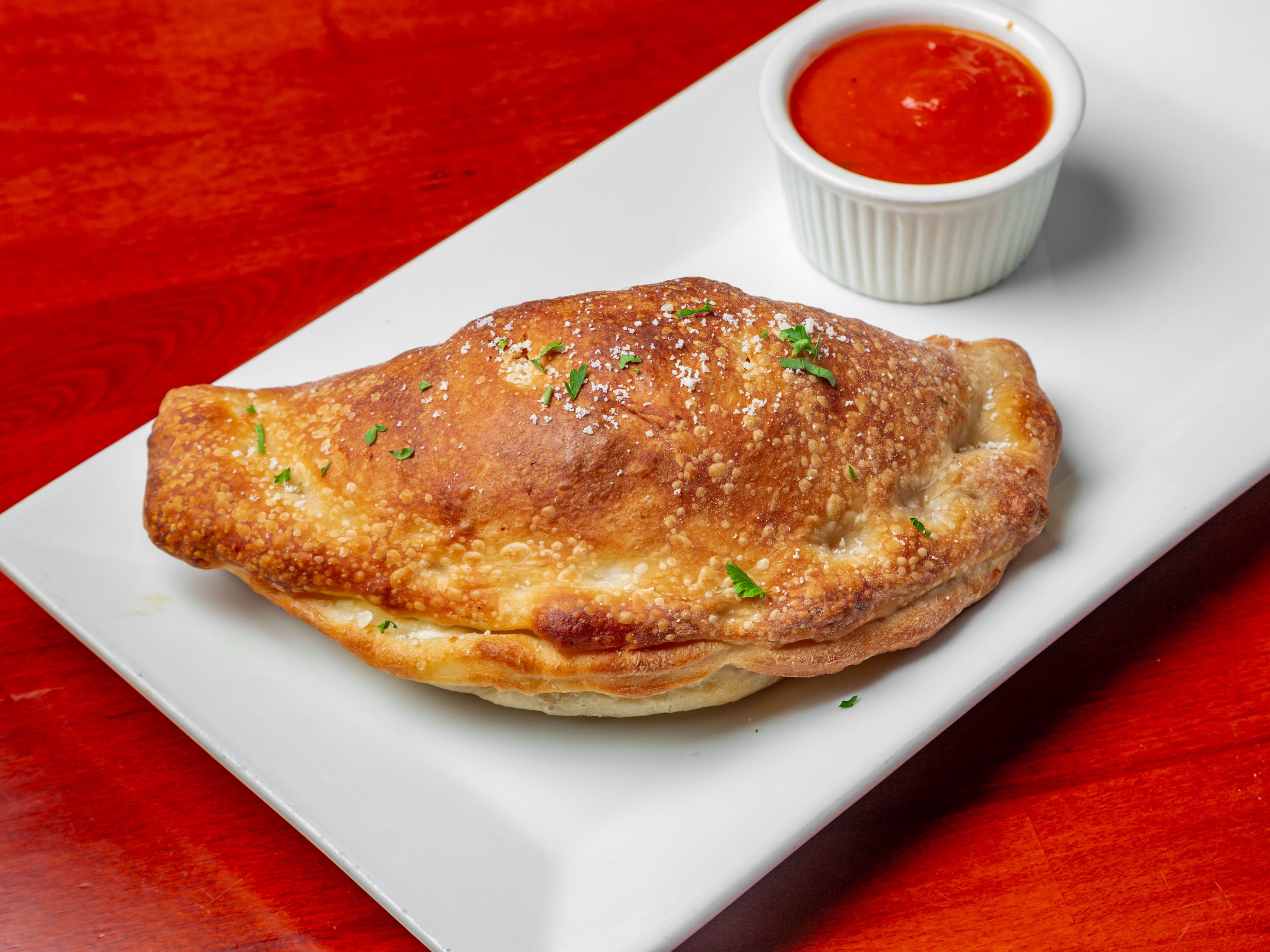 Order Cheese Calzone food online from Casa Mia Ristorante store, Yonkers on bringmethat.com