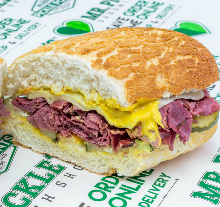 Order CJ's Pastrami food online from Mr. Pickle's Sandwich Shop store, Atascadero on bringmethat.com