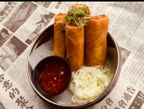 Order Spring Rolls (v) food online from The Bao store, Clayton on bringmethat.com