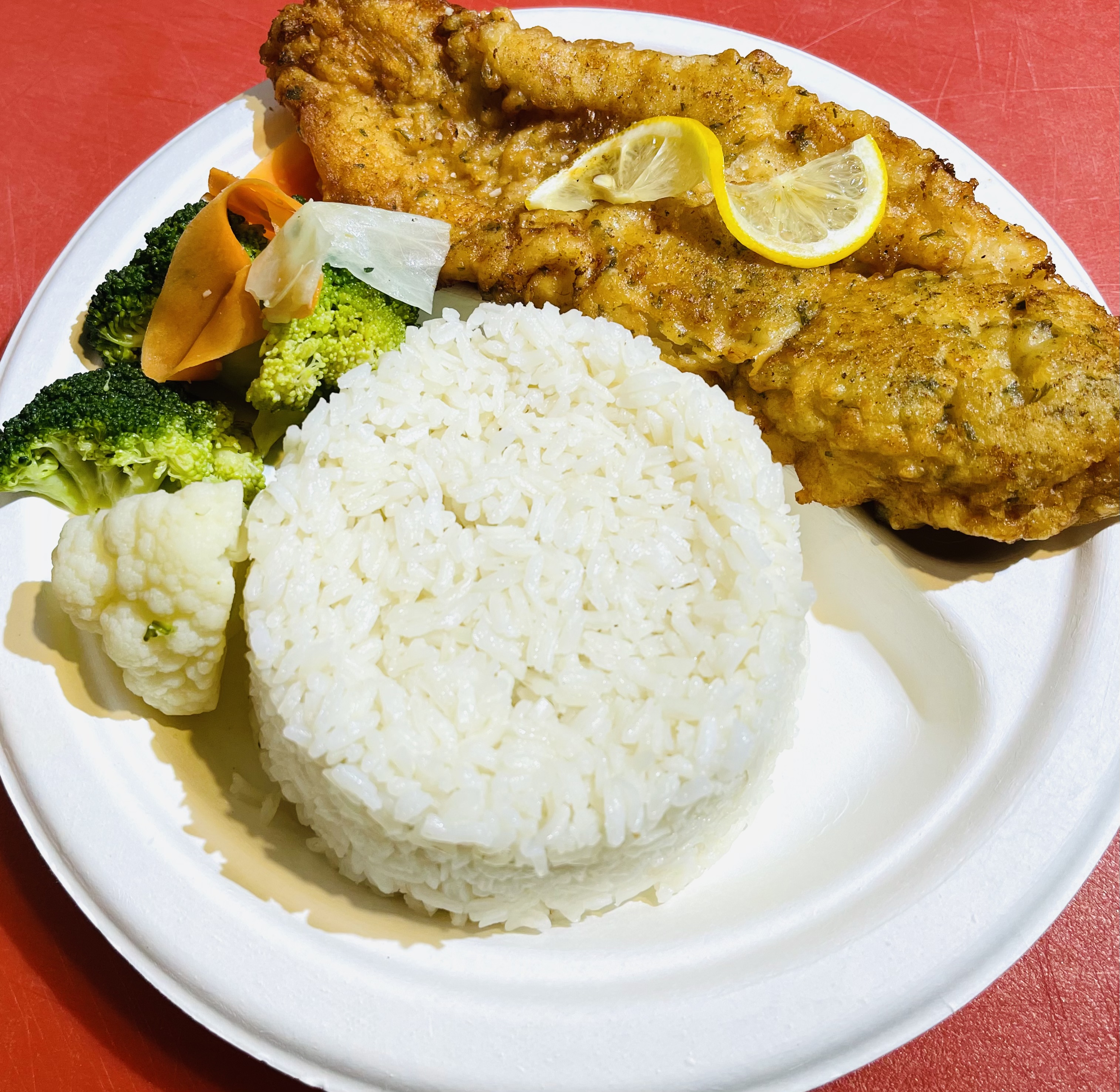 Order Fried Fish Platter (White Fish) food online from Tio Pio store, Brooklyn on bringmethat.com