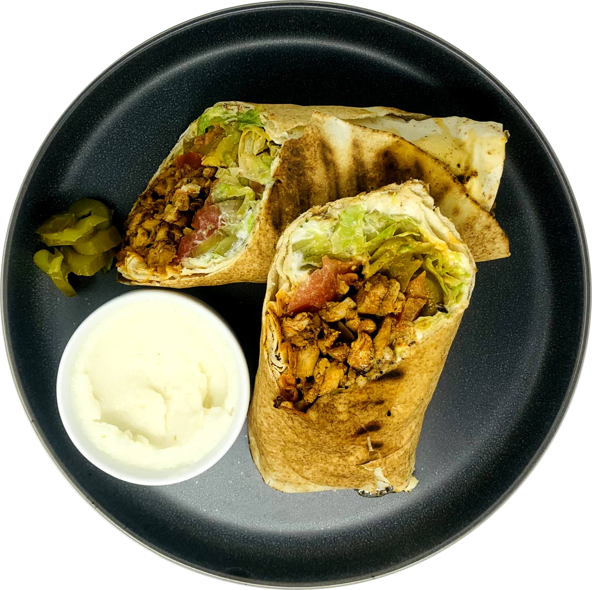 Order Chicken Shawarma Wrap food online from Levant Kitchen store, Canton on bringmethat.com