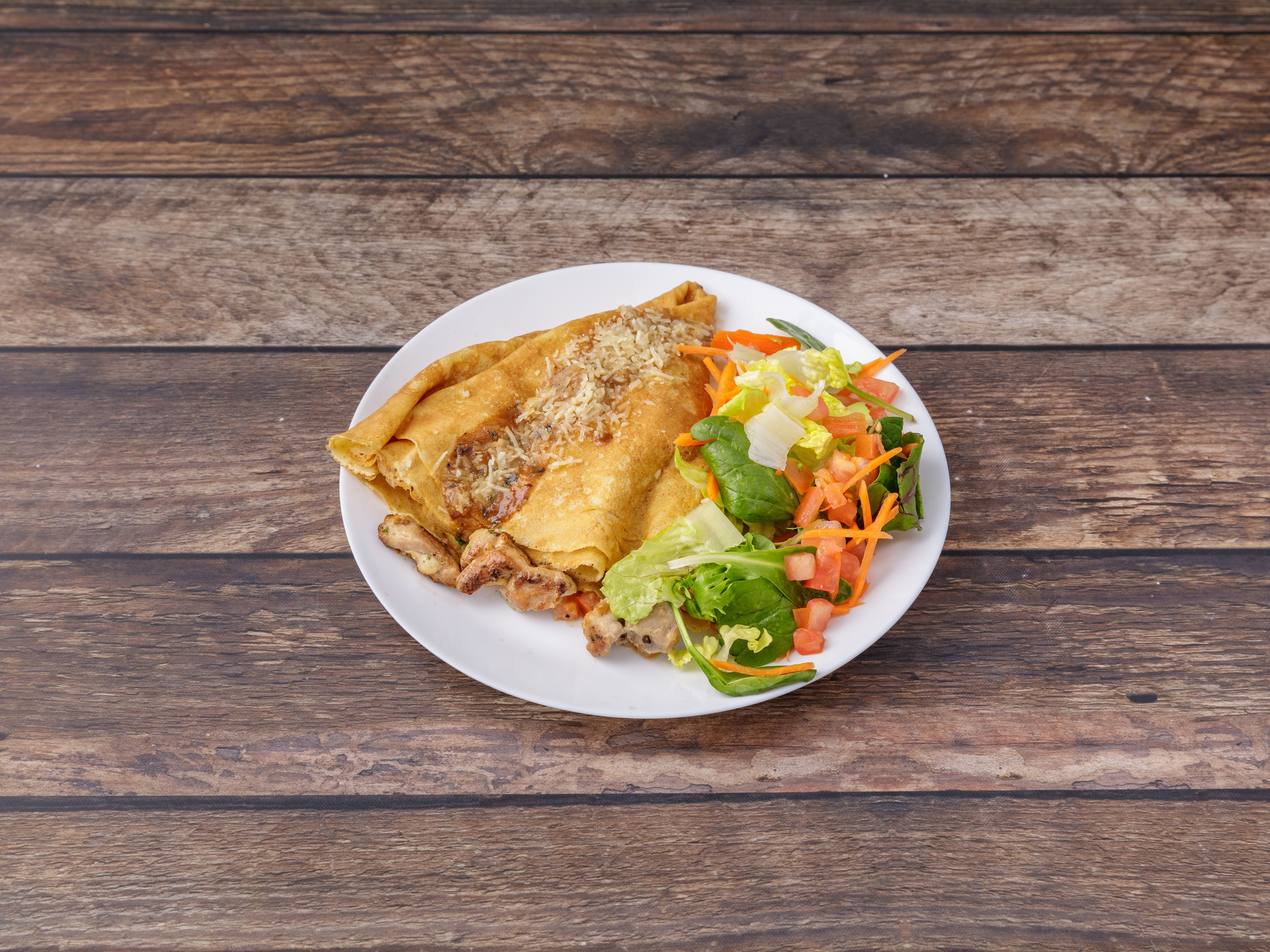 Order Chicken Crepe food online from Les Crepes store, Henrico on bringmethat.com