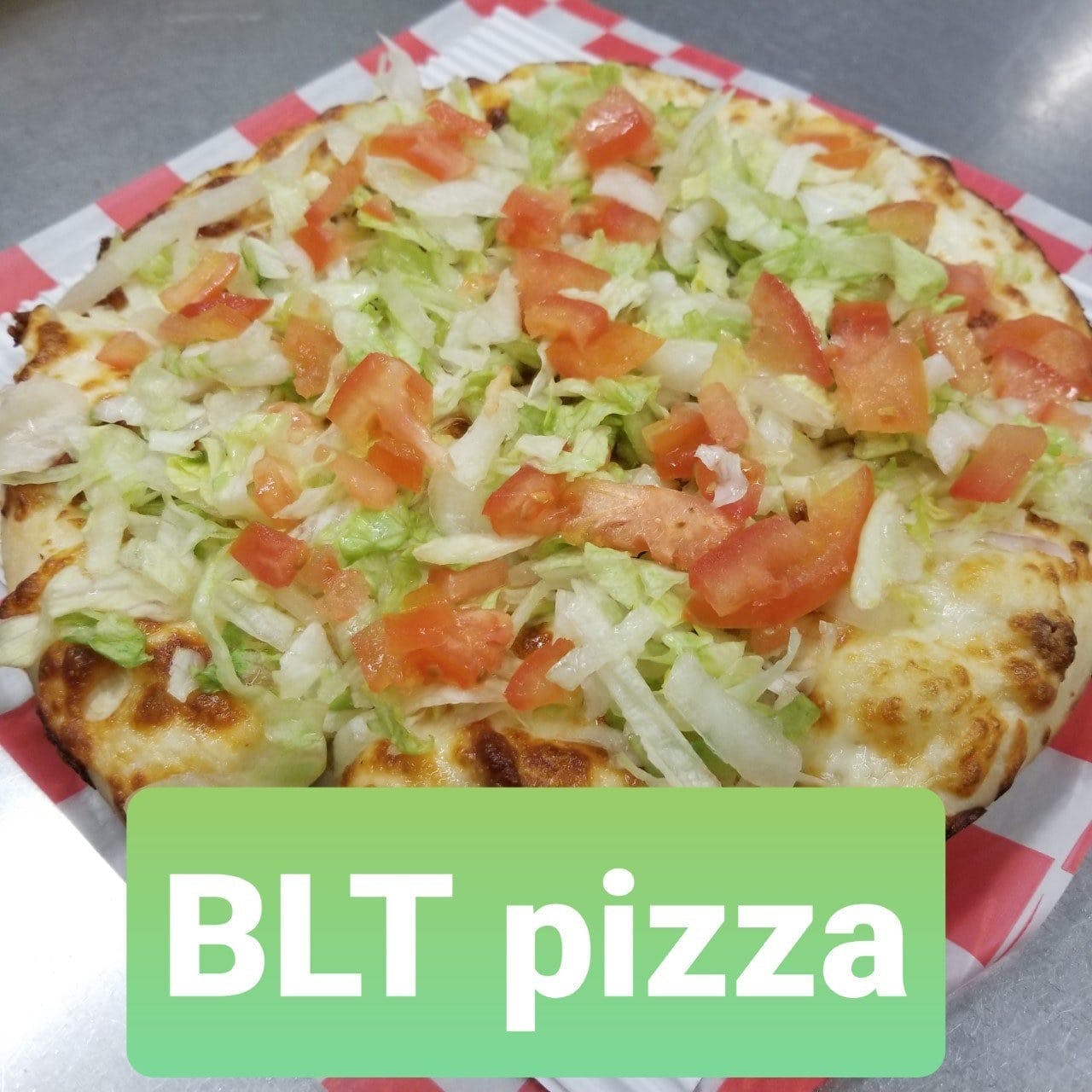 Order BLT Pizza - Small food online from Marino's Pizza store, Jackson on bringmethat.com