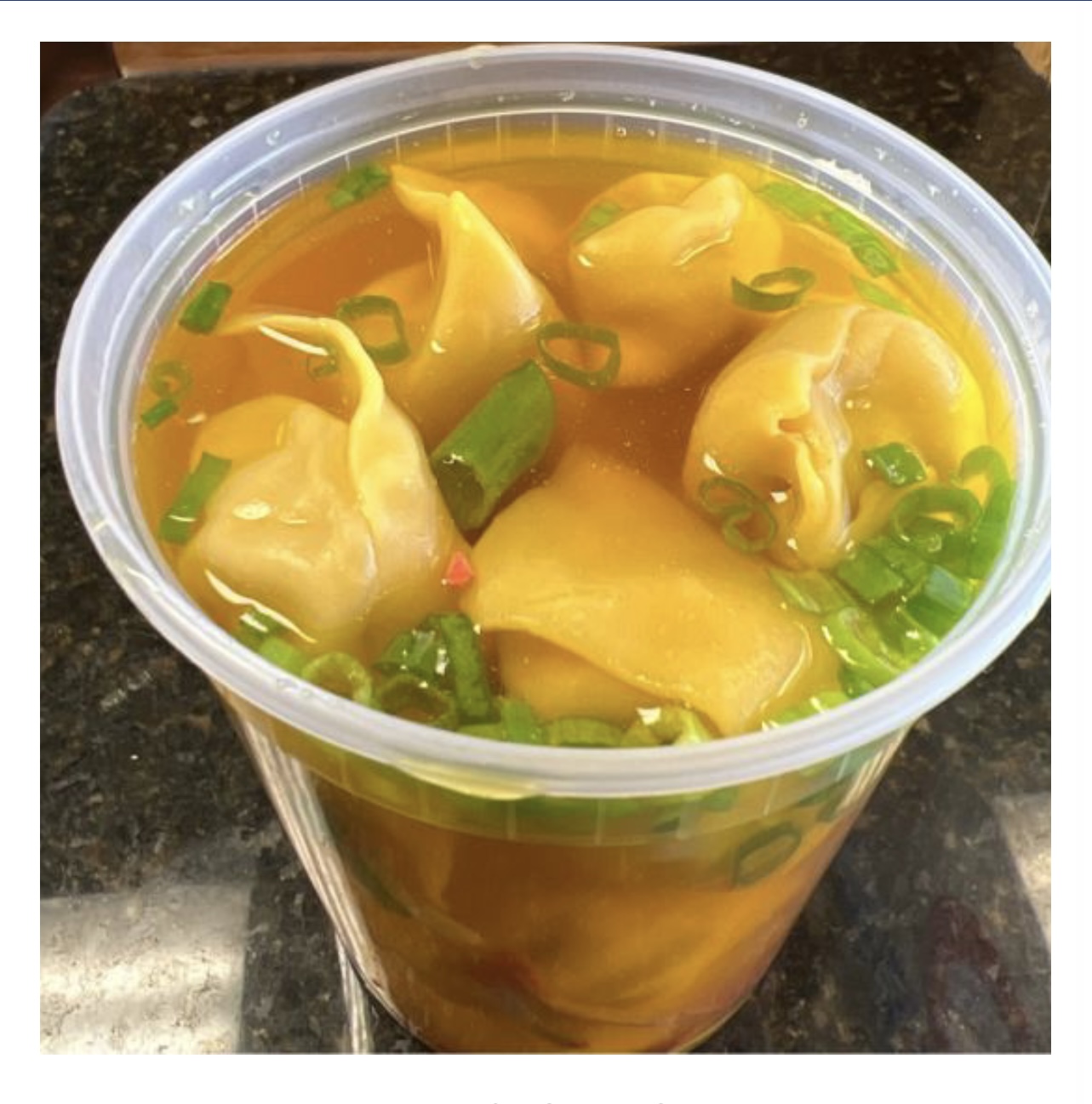 Order Wonton Soup 云吞汤 food online from China Star store, Blue Bell on bringmethat.com