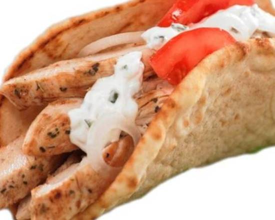 Order Chicken And Cheese Wrap food online from Kouzina Cafe Gyros And Subs store, Nashville on bringmethat.com