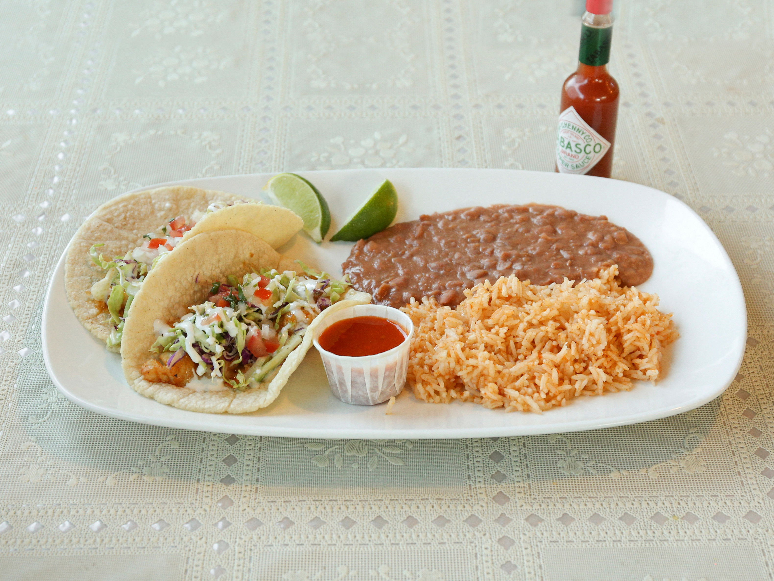 Order Tacos Fish food online from Tacos California Grill store, Seaside on bringmethat.com