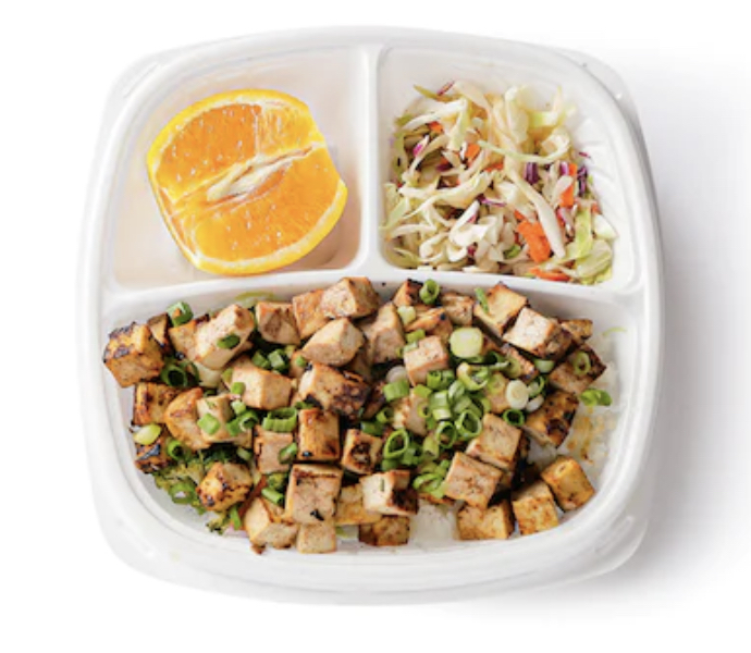 Order Organic Tofu Plate food online from The Flame Broiler store, Huntington Beach on bringmethat.com