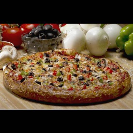 Order Vegi D'Lish (Large) food online from Mr. Jim Pizza store, The Colony on bringmethat.com