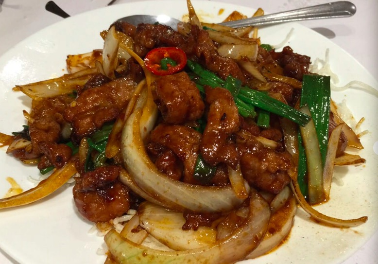 Order Mongolian Beef food online from Chinatown Restaurant store, San Francisco on bringmethat.com