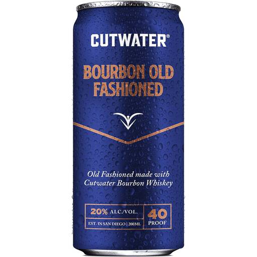 Order Cutwater Old Fashioned 200 ML (200 ML) 145037 food online from Bevmo! store, BURLINGAME on bringmethat.com
