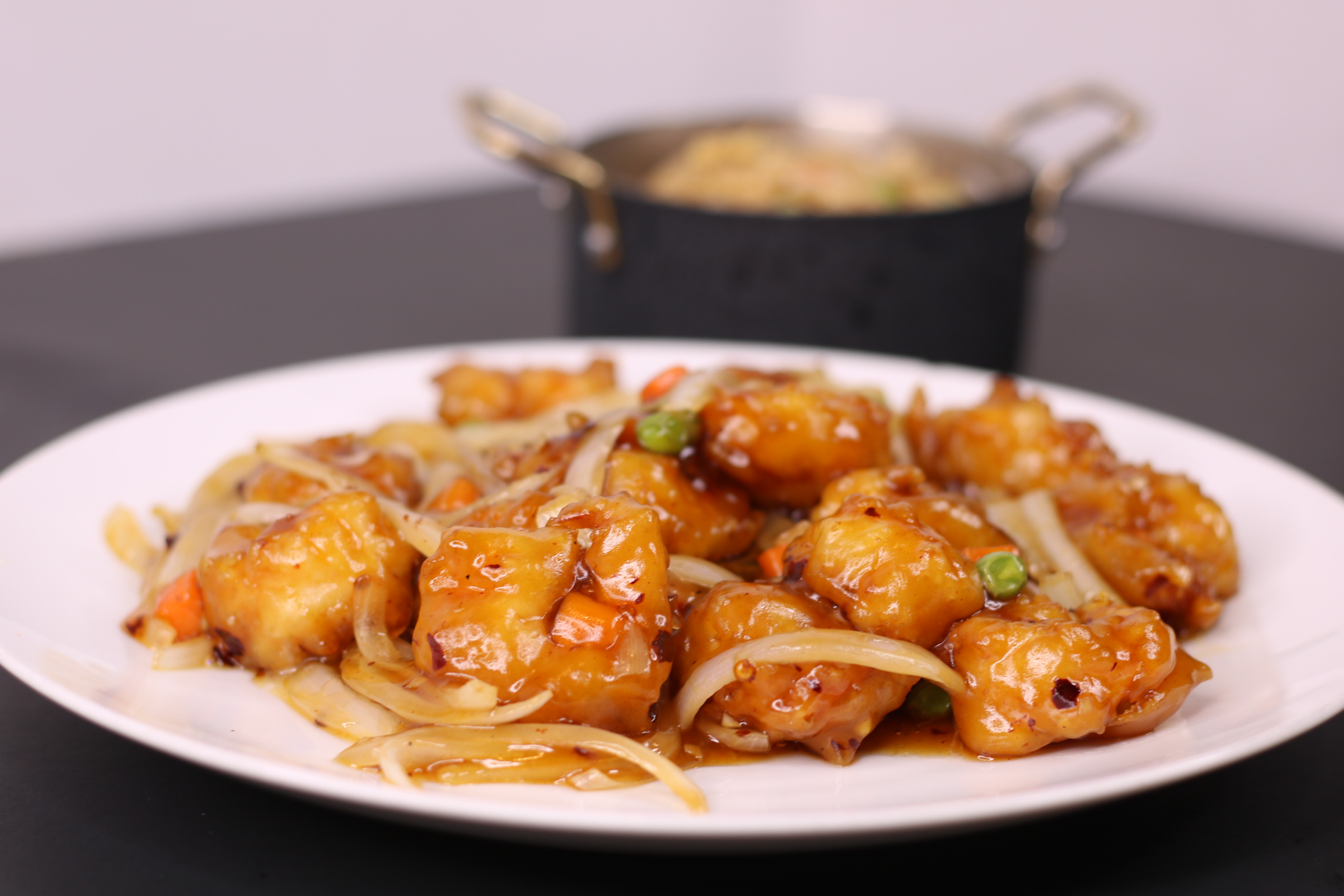 Order Szechuan Shrimp food online from Oasis International Cuisine store, Morrow on bringmethat.com